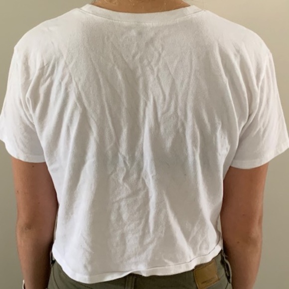 Hollister - Cotton White T-Shirt - Small - Picture 2 of 3